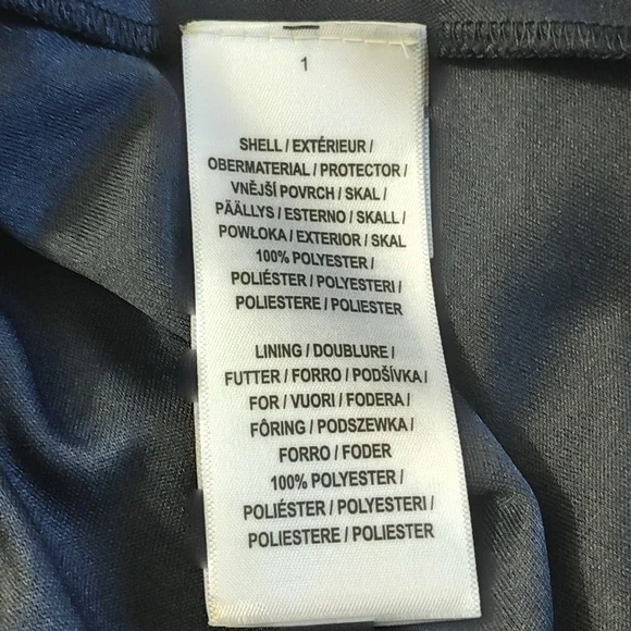 Adrianna Papell Navy and Gold Long Sleeve Gown - Picture 10 of 12